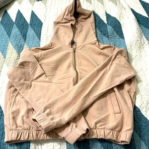 Vuori hoodie blush color Size M